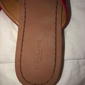 Coach Flip Flops